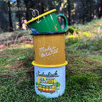 Emaille Tasse Galoppa