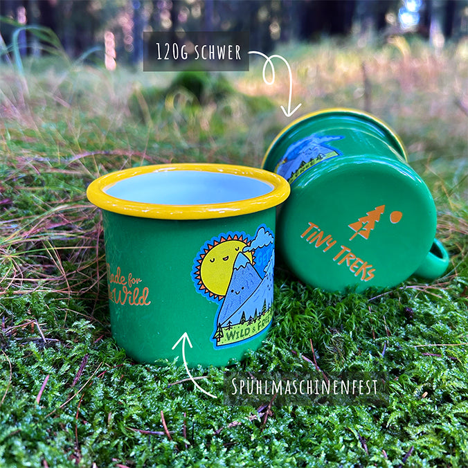 Emaille Tasse Nox