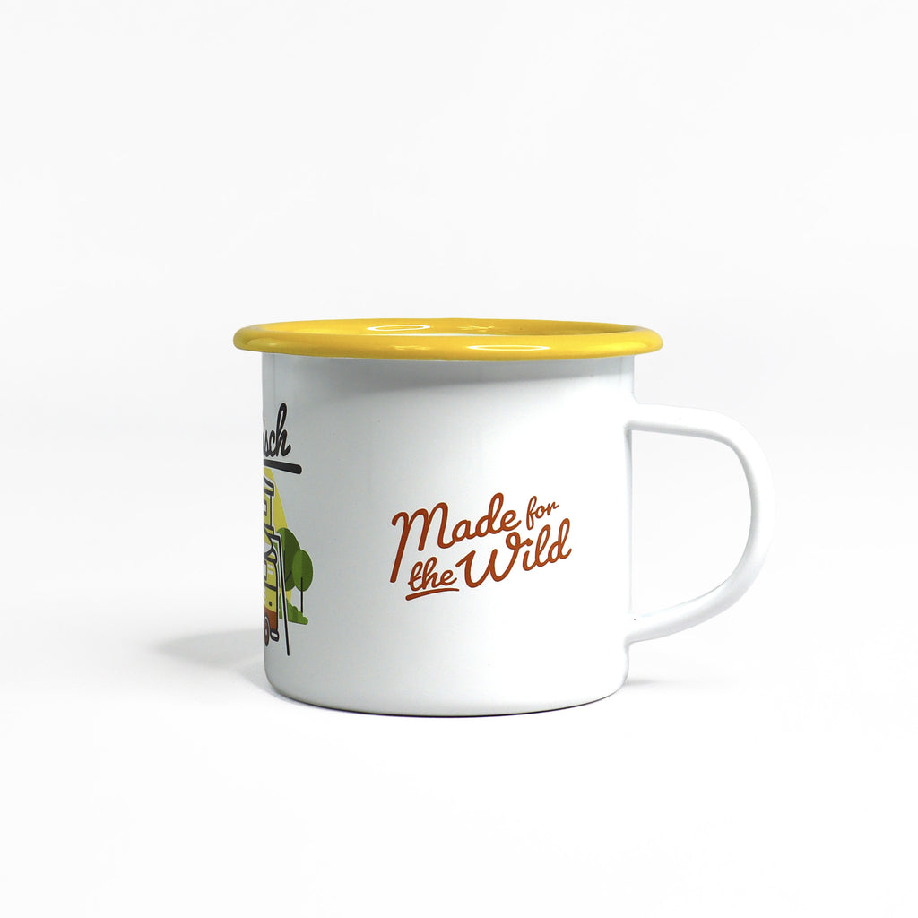 Emaille Tasse Chugg