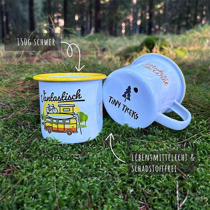 Emaille Tasse Chugg