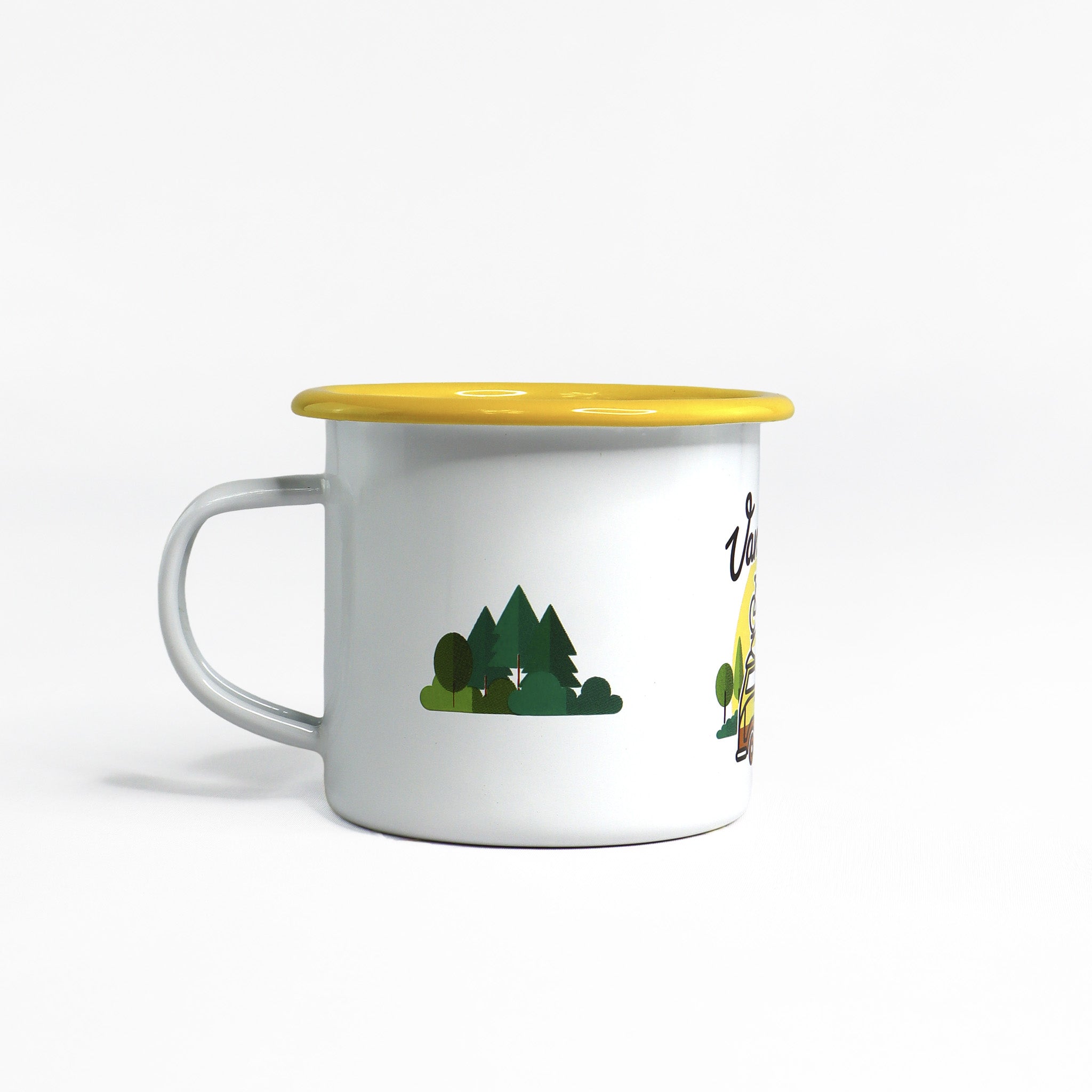 Emaille Tasse Chugg