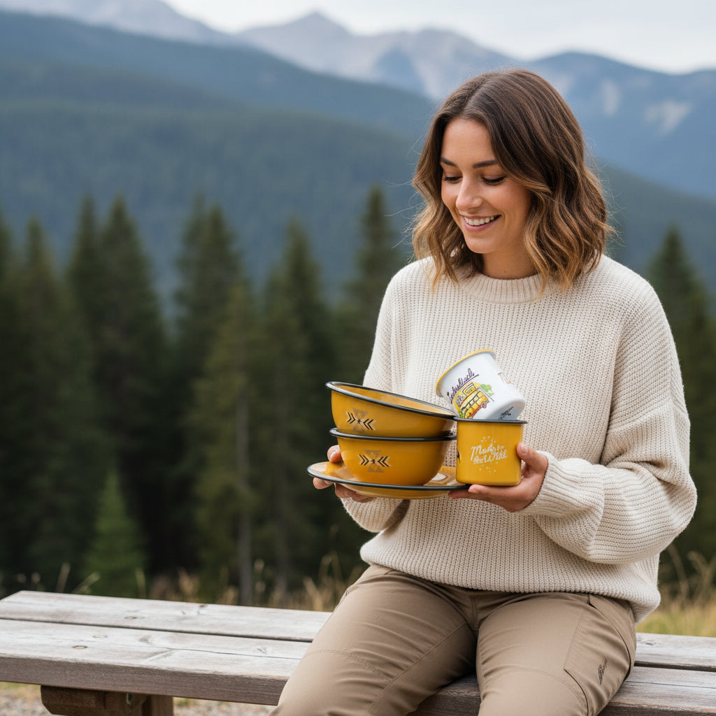 Familien Geschirr Set